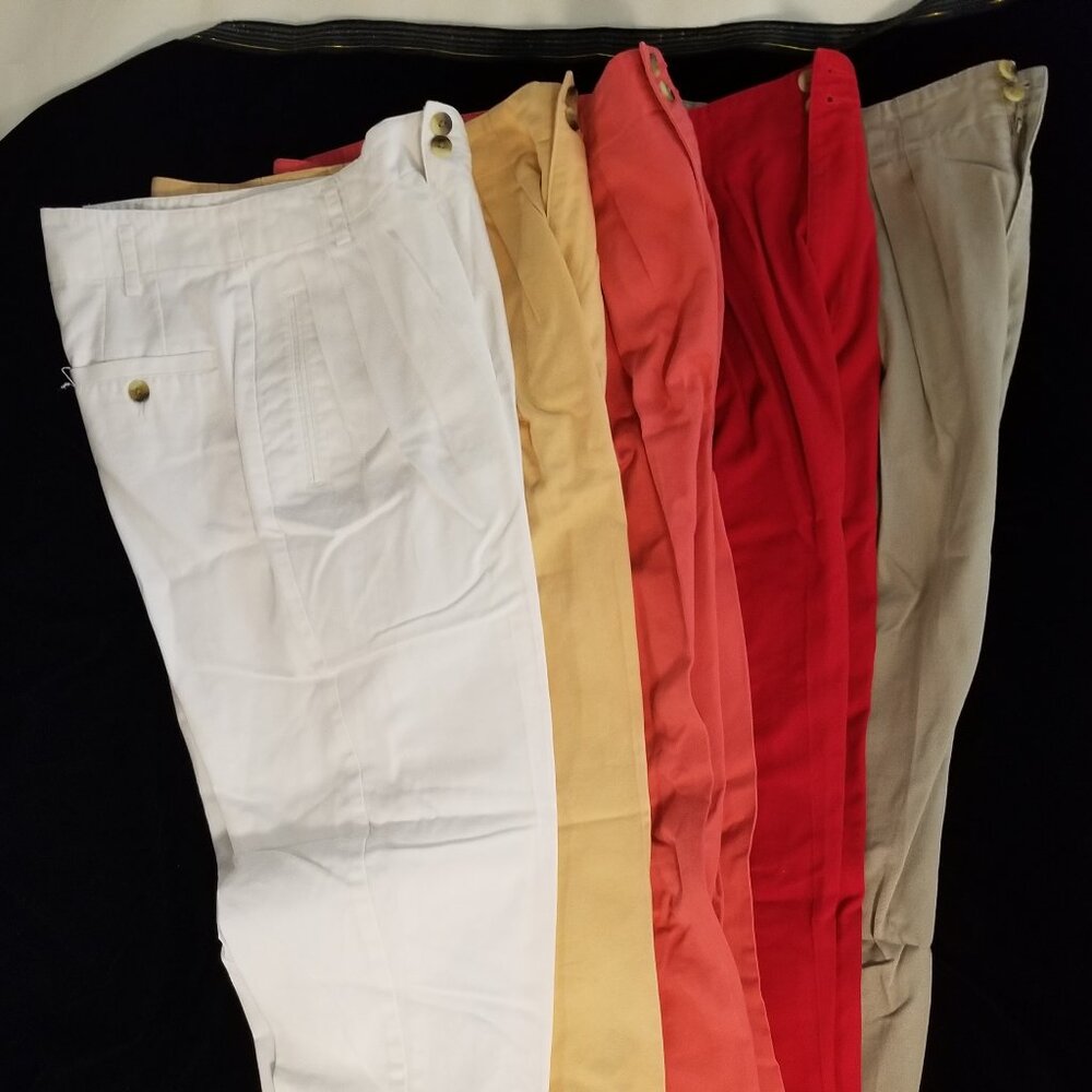 Essential Elements - Women's Pants  - Size 8 - Lovely Assorted Colors - Lot of 5